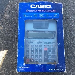 Casio Mini Desktop Printing Calculator